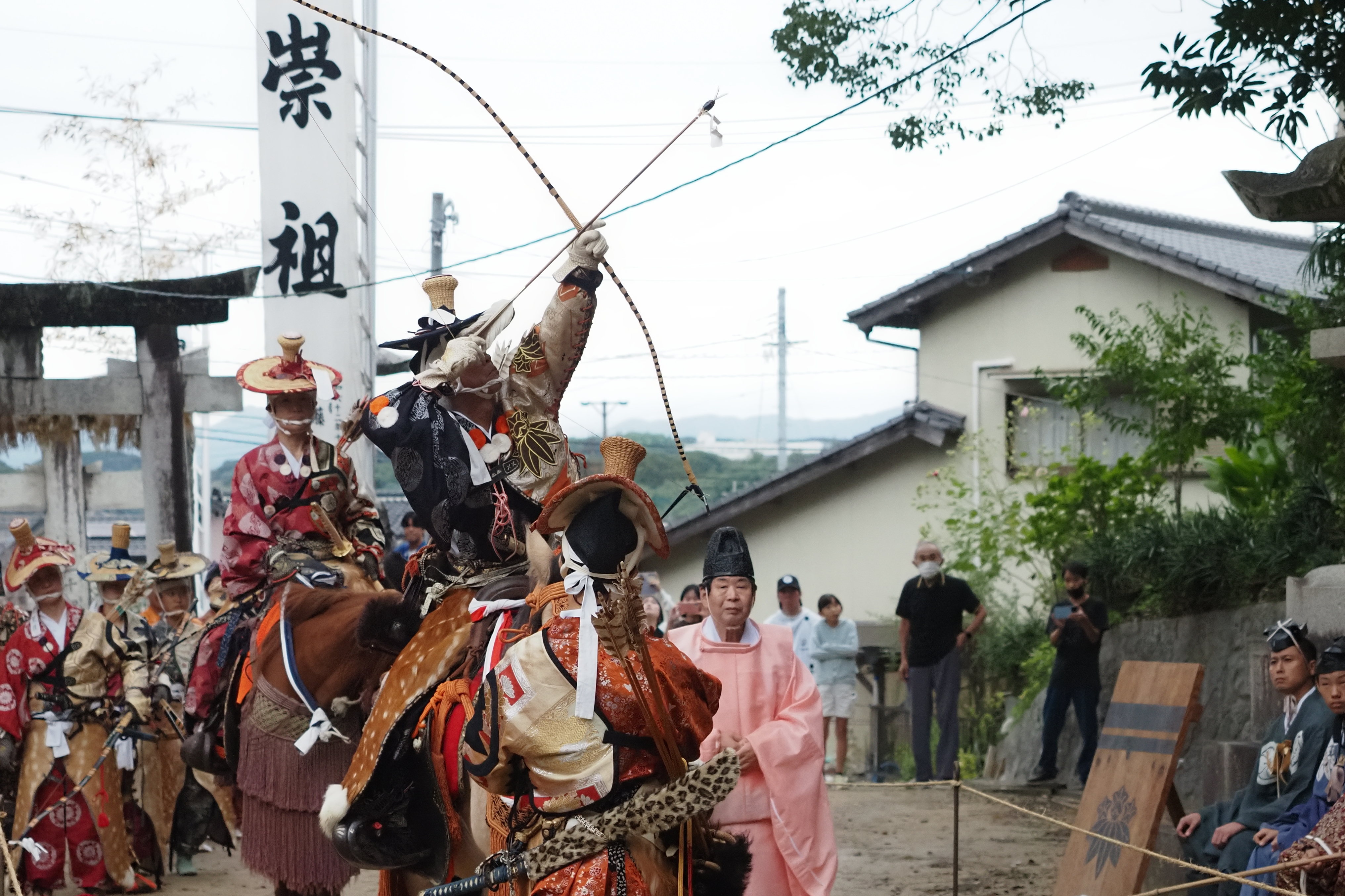 2019年10月　綱分八幡宮　流鏑馬
